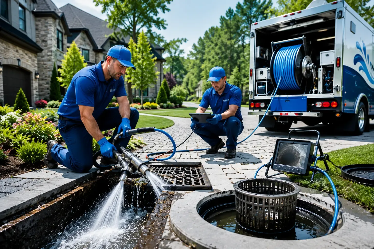 Local outdoor drain cleaning professionals in Alba, TX